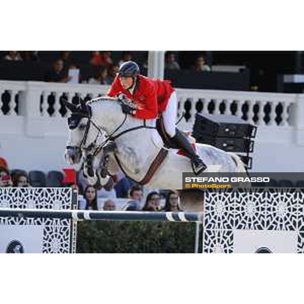 Furusiyya FEI Nations Cup Jumping Final - First Round Martin Fuchs on Clooney Barcelona,24th sept. 2015 ph.Stefano Grasso