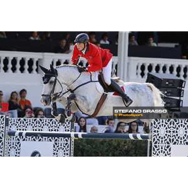 Furusiyya FEI Nations Cup Jumping Final - First Round Martin Fuchs on Clooney Barcelona,24th sept. 2015 ph.Stefano Grasso