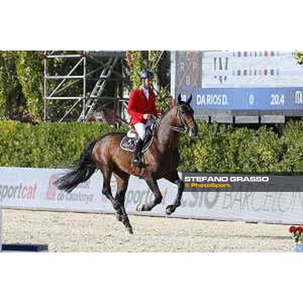 Furusiyya FEI Nations Cup Jumping Final - First Round Daniele Augusto Da Rios on For Passion Barcelona,24th sept. 2015 ph.Stefano Grasso
