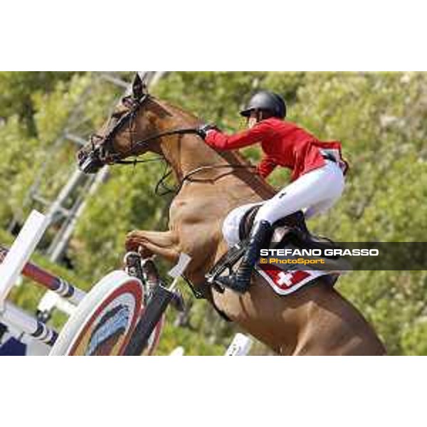 Furusiyya FEI Nations Cup Jumping Final - First Round Janika Sprunger on Bonne Chance Cw Barcelona,24th sept. 2015 ph.Stefano Grasso