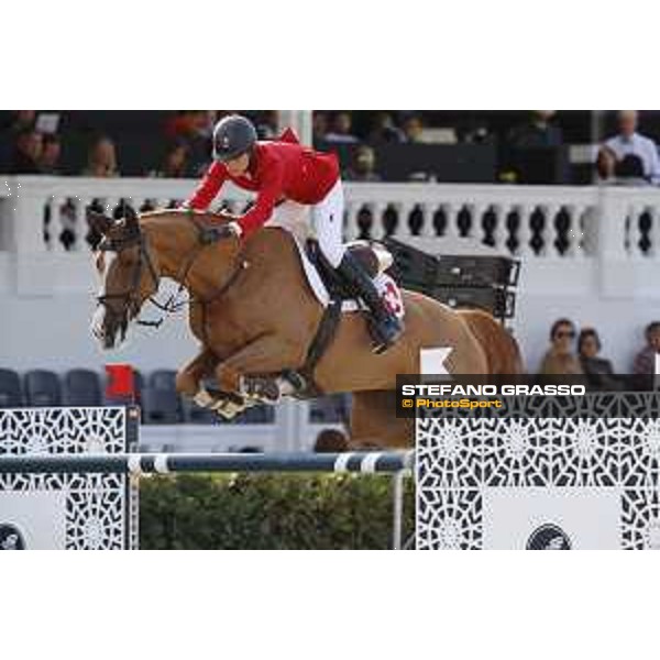 Furusiyya FEI Nations Cup Jumping Final - First Round Janika Sprunger on Bonne Chance Cw Barcelona,24th sept. 2015 ph.Stefano Grasso