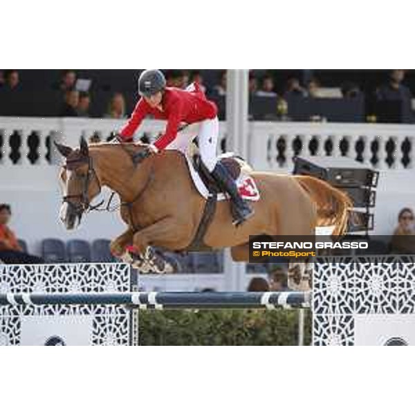Furusiyya FEI Nations Cup Jumping Final - First Round Janika Sprunger on Bonne Chance Cw Barcelona,24th sept. 2015 ph.Stefano Grasso