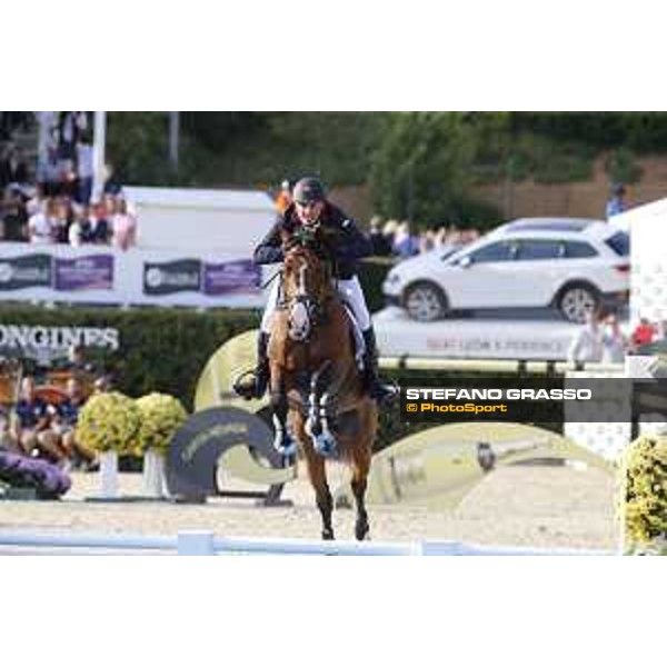 Furusiyya FEI Nations Cup Jumping Final - First Round Joe Clee on Utamaro d\'Ecaussines Barcelona,24th sept. 2015 ph.Stefano Grasso