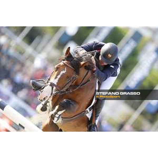 Furusiyya FEI Nations Cup Jumping Final - First Round Joe Clee on Utamaro d\'Ecaussines Barcelona,24th sept. 2015 ph.Stefano Grasso