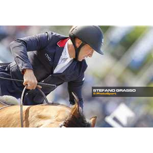 Furusiyya FEI Nations Cup Jumping Final - First Round Joe Clee on Utamaro d\'Ecaussines Barcelona,24th sept. 2015 ph.Stefano Grasso