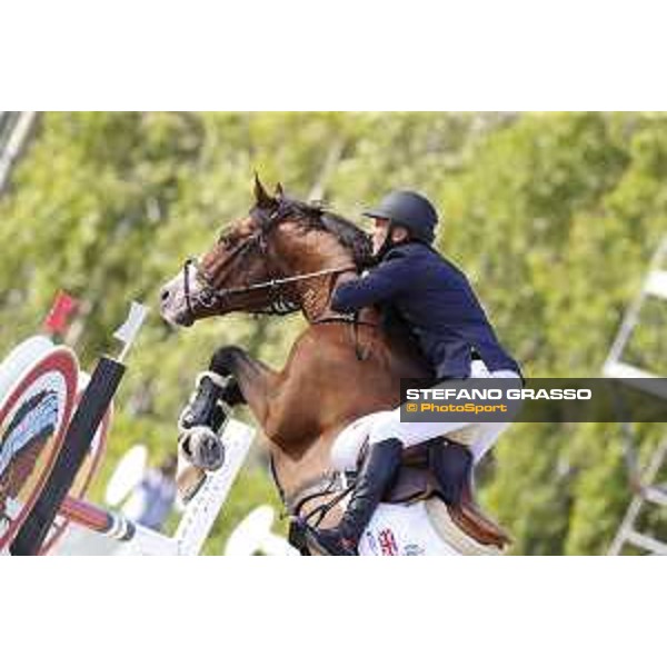 Furusiyya FEI Nations Cup Jumping Final - First Round Joe Clee on Utamaro d\'Ecaussines Barcelona,24th sept. 2015 ph.Stefano Grasso