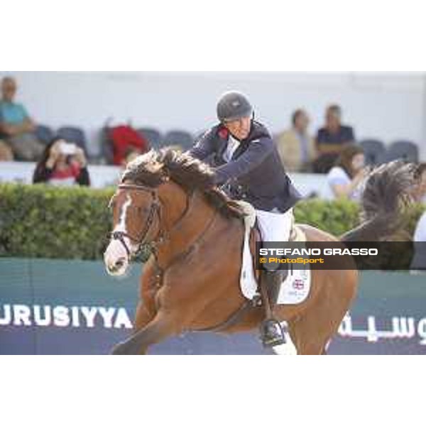 Furusiyya FEI Nations Cup Jumping Final - First Round Joe Clee on Utamaro d\'Ecaussines Barcelona,24th sept. 2015 ph.Stefano Grasso