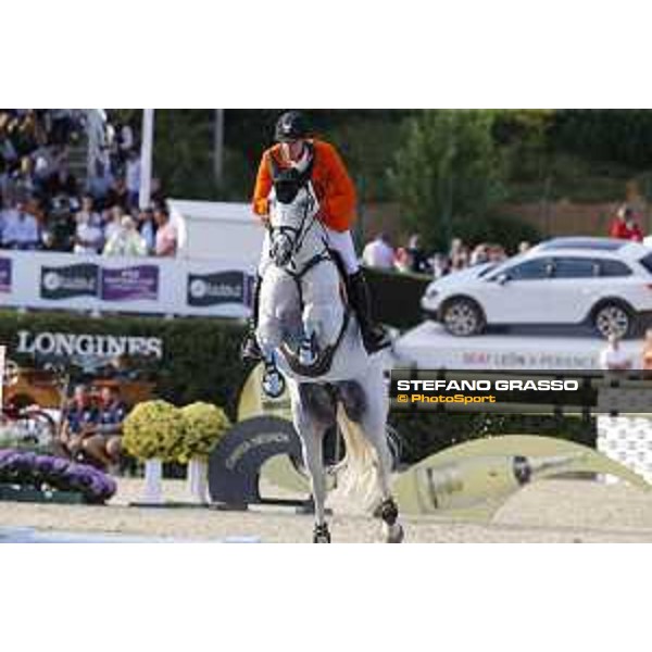 Furusiyya FEI Nations Cup Jumping Final - First Round Jur Vrieling on Vdl Zirocco Blue NOP Barcelona,24th sept. 2015 ph.Stefano Grasso
