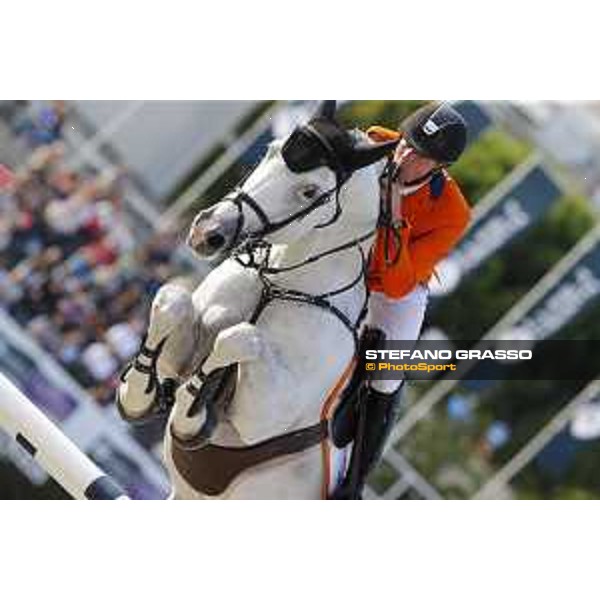 Furusiyya FEI Nations Cup Jumping Final - First Round Jur Vrieling on Vdl Zirocco Blue NOP Barcelona,24th sept. 2015 ph.Stefano Grasso