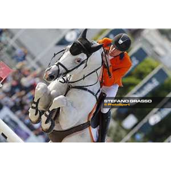 Furusiyya FEI Nations Cup Jumping Final - First Round Jur Vrieling on Vdl Zirocco Blue NOP Barcelona,24th sept. 2015 ph.Stefano Grasso