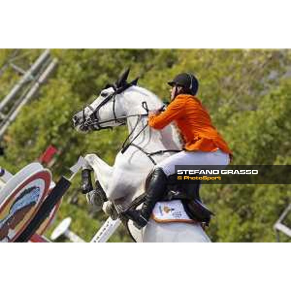 Furusiyya FEI Nations Cup Jumping Final - First Round Jur Vrieling on Vdl Zirocco Blue NOP Barcelona,24th sept. 2015 ph.Stefano Grasso