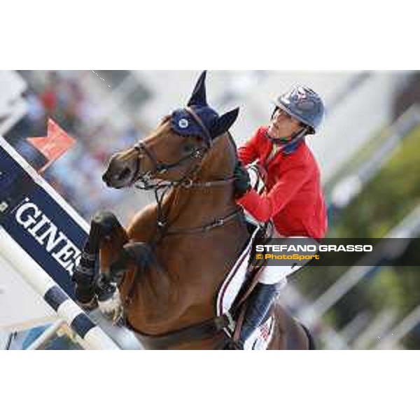 Furusiyya FEI Nations Cup Jumping Final - First Round Lauren Hough on Ohlala Barcelona,24th sept. 2015 ph.Stefano Grasso