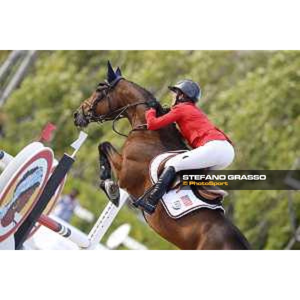 Furusiyya FEI Nations Cup Jumping Final - First Round Lauren Hough on Ohlala Barcelona,24th sept. 2015 ph.Stefano Grasso