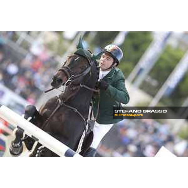 Furusiyya FEI Nations Cup Jumping Final - First Round Cian O\'Connor on Good Luck Barcelona,24th sept. 2015 ph.Stefano Grasso