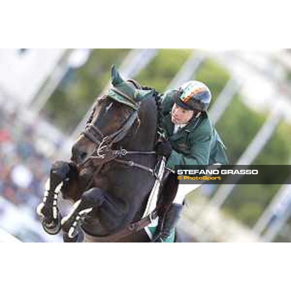 Furusiyya FEI Nations Cup Jumping Final - First Round Cian O\'Connor on Good Luck Barcelona,24th sept. 2015 ph.Stefano Grasso