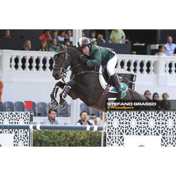Furusiyya FEI Nations Cup Jumping Final - First Round Cian O\'Connor on Good Luck Barcelona,24th sept. 2015 ph.Stefano Grasso