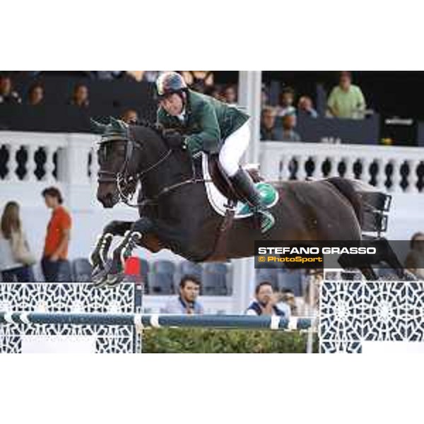 Furusiyya FEI Nations Cup Jumping Final - First Round Cian O\'Connor on Good Luck Barcelona,24th sept. 2015 ph.Stefano Grasso