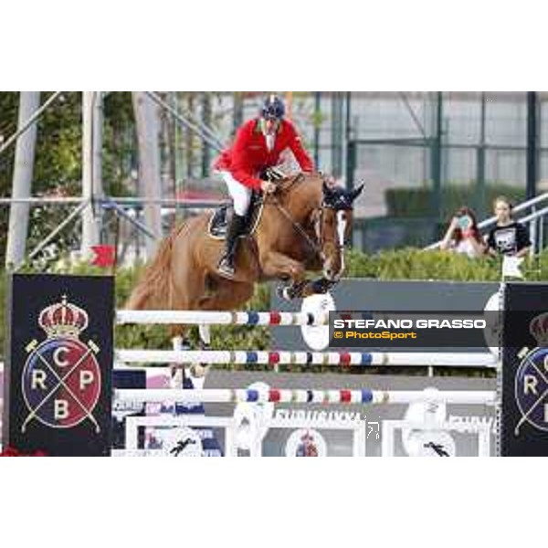 Furusiyya FEI Nations Cup Jumping Final - First Round Piergiorgio Bucci on Catwalk Z Barcelona,24th sept. 2015 ph.Stefano Grasso