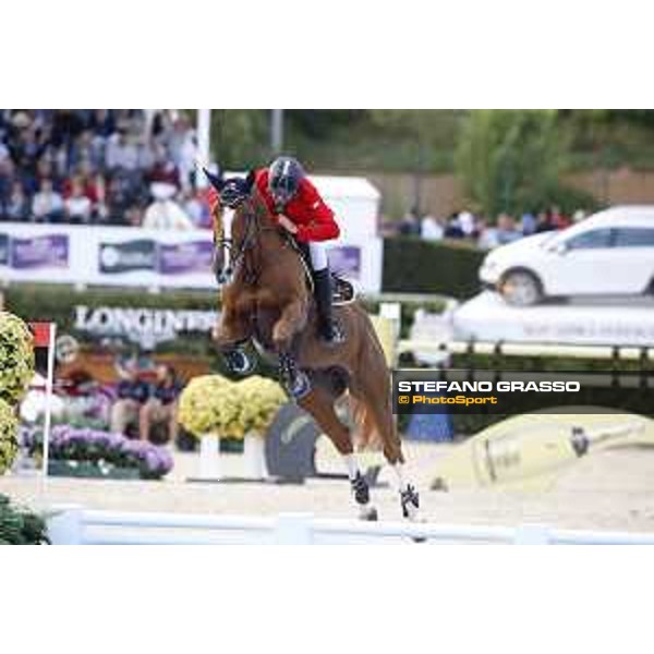 Furusiyya FEI Nations Cup Jumping Final - First Round Piergiorgio Bucci on Catwalk Z Barcelona,24th sept. 2015 ph.Stefano Grasso