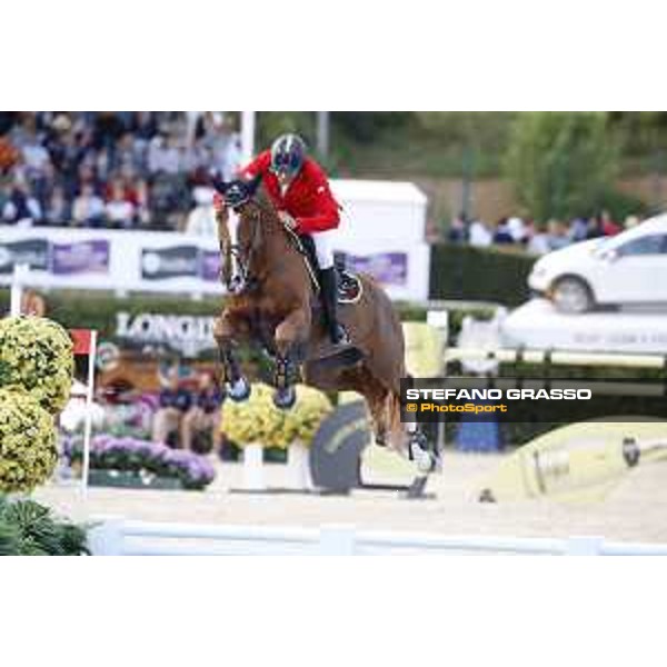 Furusiyya FEI Nations Cup Jumping Final - First Round Piergiorgio Bucci on Catwalk Z Barcelona,24th sept. 2015 ph.Stefano Grasso