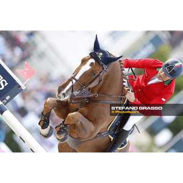 Furusiyya FEI Nations Cup Jumping Final - First Round Piergiorgio Bucci on Catwalk Z Barcelona,24th sept. 2015 ph.Stefano Grasso
