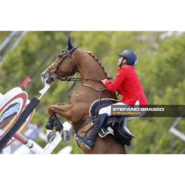 Furusiyya FEI Nations Cup Jumping Final - First Round Piergiorgio Bucci on Catwalk Z Barcelona,24th sept. 2015 ph.Stefano Grasso
