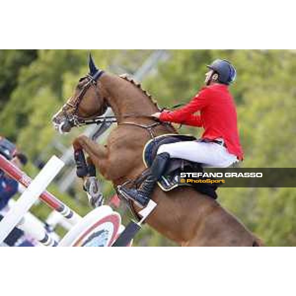 Furusiyya FEI Nations Cup Jumping Final - First Round Piergiorgio Bucci on Catwalk Z Barcelona,24th sept. 2015 ph.Stefano Grasso