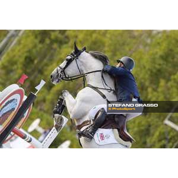 Furusiyya FEI Nations Cup Jumping Final - First Round Michael Whitaker on Cassionato Barcelona,24th sept. 2015 ph.Stefano Grasso