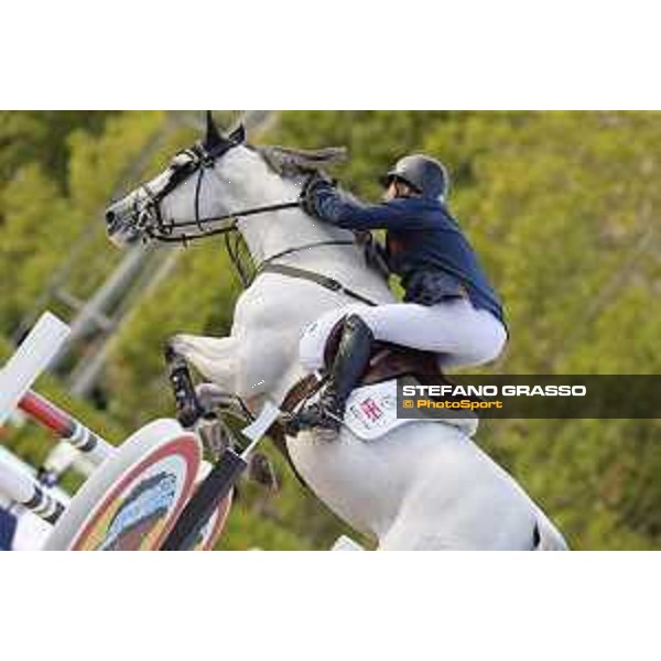 Furusiyya FEI Nations Cup Jumping Final - First Round Michael Whitaker on Cassionato Barcelona,24th sept. 2015 ph.Stefano Grasso