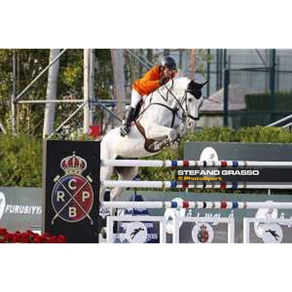 Furusiyya FEI Nations Cup Jumping Final - First Round Gerco Schroder on Glock\'s Cognac Champblanc Barcelona,24th sept. 2015 ph.Stefano Grasso