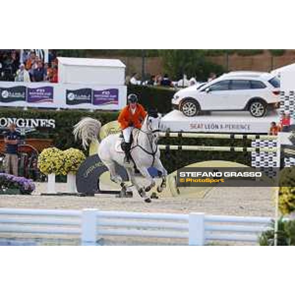 Furusiyya FEI Nations Cup Jumping Final - First Round Gerco Schroder on Glock\'s Cognac Champblanc Barcelona,24th sept. 2015 ph.Stefano Grasso