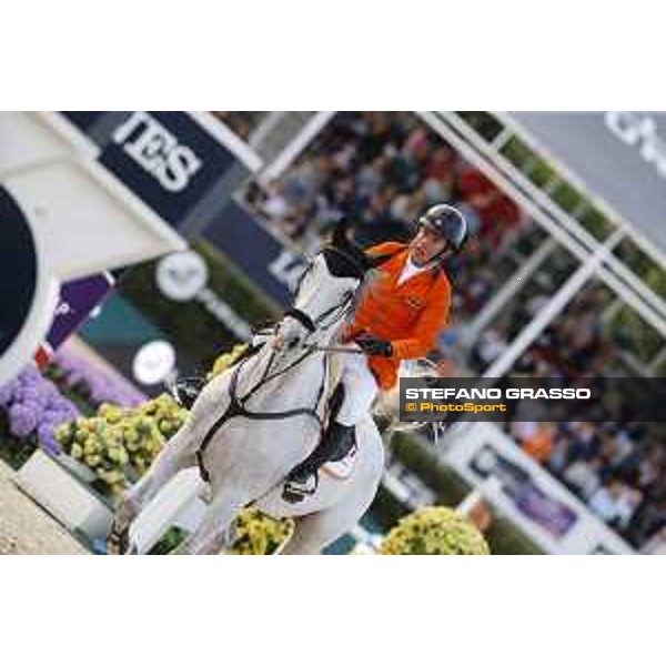 Furusiyya FEI Nations Cup Jumping Final - First Round Gerco Schroder on Glock\'s Cognac Champblanc Barcelona,24th sept. 2015 ph.Stefano Grasso