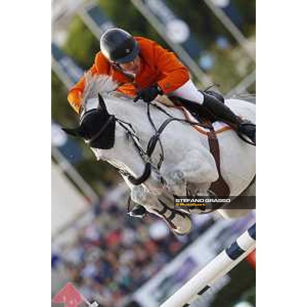 Furusiyya FEI Nations Cup Jumping Final - First Round Gerco Schroder on Glock\'s Cognac Champblanc Barcelona,24th sept. 2015 ph.Stefano Grasso