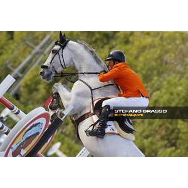 Furusiyya FEI Nations Cup Jumping Final - First Round Gerco Schroder on Glock\'s Cognac Champblanc Barcelona,24th sept. 2015 ph.Stefano Grasso