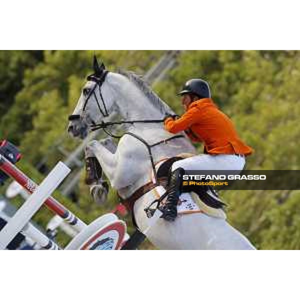 Furusiyya FEI Nations Cup Jumping Final - First Round Gerco Schroder on Glock\'s Cognac Champblanc Barcelona,24th sept. 2015 ph.Stefano Grasso