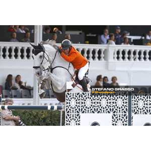 Furusiyya FEI Nations Cup Jumping Final - First Round Gerco Schroder on Glock\'s Cognac Champblanc Barcelona,24th sept. 2015 ph.Stefano Grasso