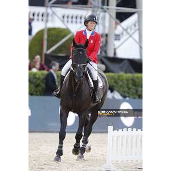 Furusiyya FEI Nations Cup Jumping Final - First Round Elisabeth Madden on Cortes C Barcelona,24th sept. 2015 ph.Stefano Grasso