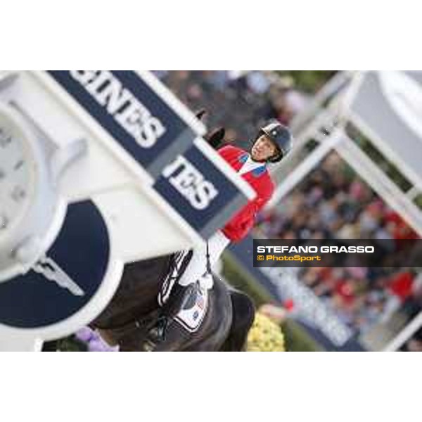 Furusiyya FEI Nations Cup Jumping Final - First Round Elisabeth Madden on Cortes C Barcelona,24th sept. 2015 ph.Stefano Grasso