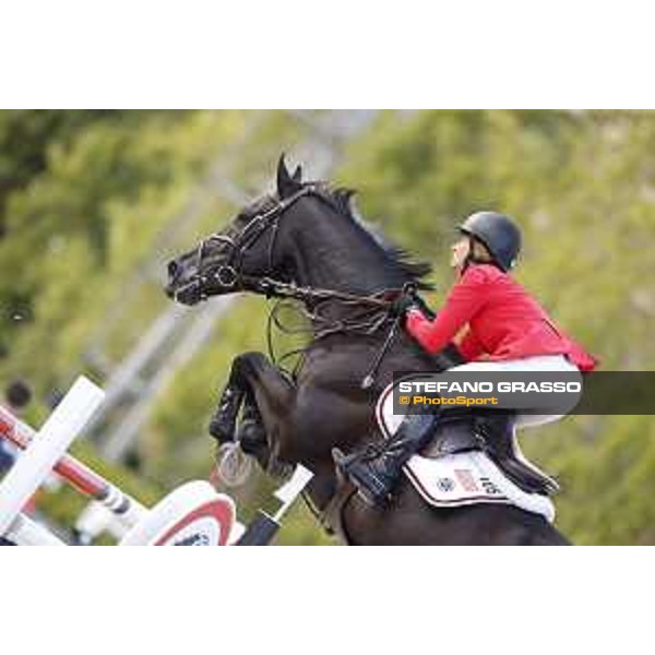 Furusiyya FEI Nations Cup Jumping Final - First Round Elisabeth Madden on Cortes C Barcelona,24th sept. 2015 ph.Stefano Grasso