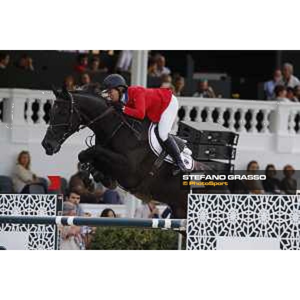 Furusiyya FEI Nations Cup Jumping Final - First Round Elisabeth Madden on Cortes C Barcelona,24th sept. 2015 ph.Stefano Grasso