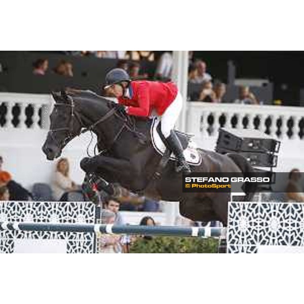 Furusiyya FEI Nations Cup Jumping Final - First Round Elisabeth Madden on Cortes C Barcelona,24th sept. 2015 ph.Stefano Grasso