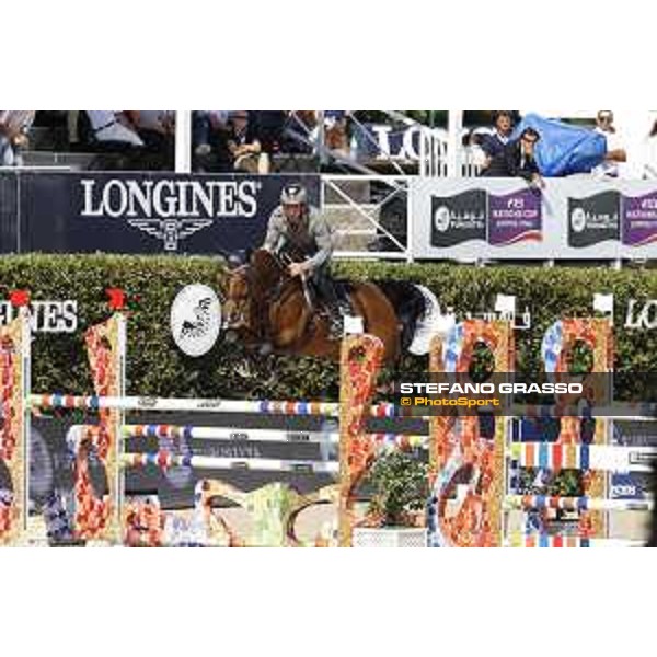 Emauele Gaudiano on Cocoshynsky wins the Periodico Trophy Barcelona,25th sept. 2015 ph.Stefano Grasso