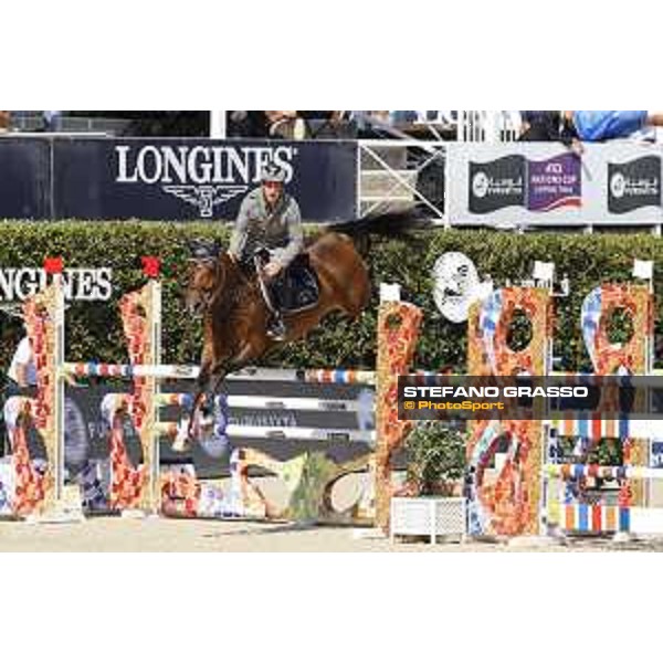 Emauele Gaudiano on Cocoshynsky wins the Periodico Trophy Barcelona,25th sept. 2015 ph.Stefano Grasso