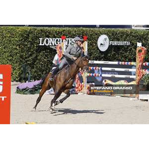 Emauele Gaudiano on Cocoshynsky wins the Periodico Trophy Barcelona,25th sept. 2015 ph.Stefano Grasso