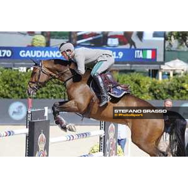 Emauele Gaudiano on Cocoshynsky wins the Periodico Trophy Barcelona,25th sept. 2015 ph.Stefano Grasso