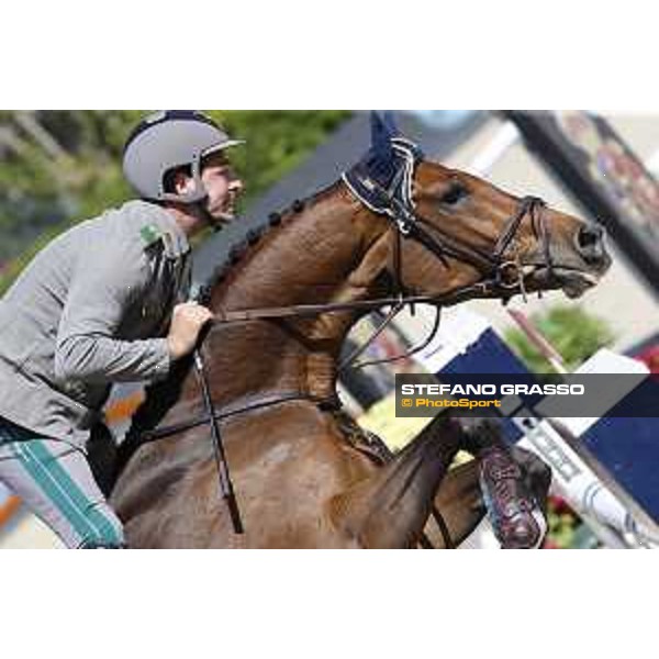Emauele Gaudiano on Cocoshynsky wins the Periodico Trophy Barcelona,25th sept. 2015 ph.Stefano Grasso