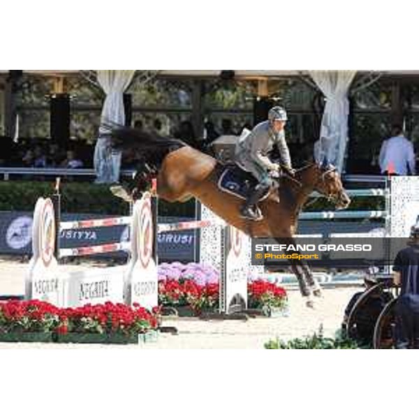 Emauele Gaudiano on Cocoshynsky wins the Periodico Trophy Barcelona,25th sept. 2015 ph.Stefano Grasso