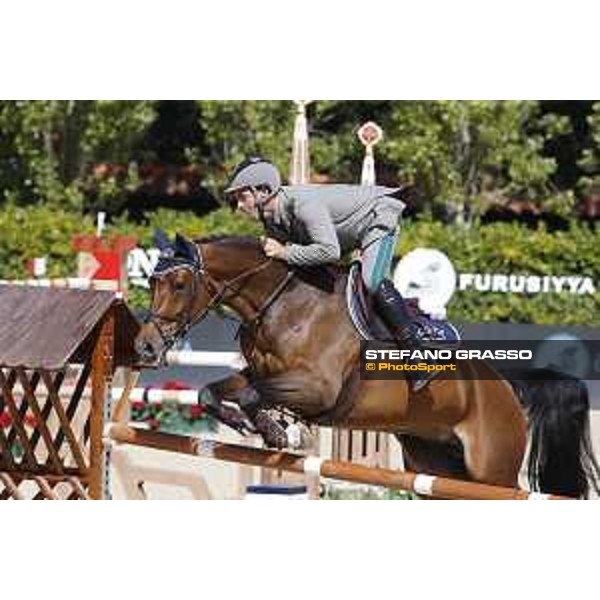 Emauele Gaudiano on Cocoshynsky wins the Periodico Trophy Barcelona,25th sept. 2015 ph.Stefano Grasso