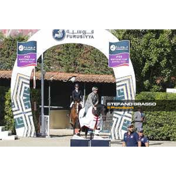 Emauele Gaudiano on Cocoshynsky wins the Periodico Trophy Barcelona,25th sept. 2015 ph.Stefano Grasso