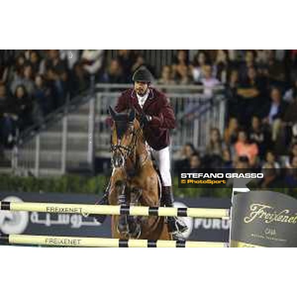 Team Qatar wins the Furusiyya Fei Nations Cup Jumping Final - Longines Challenge Cup Sheikh Ali Bin Khalid Al Thani on Vienna Olympic Barcelona,25th sept. 2015 ph.Stefano Grasso